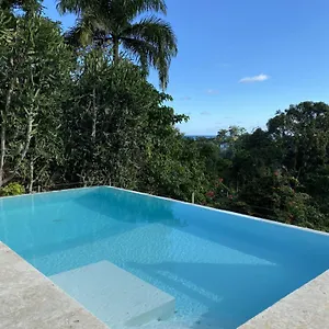 Villa Propiedad De Alto Standing Con Vista Al Mar, Piscina, Tenis, Hasta 12 Personas, Las Terrenas